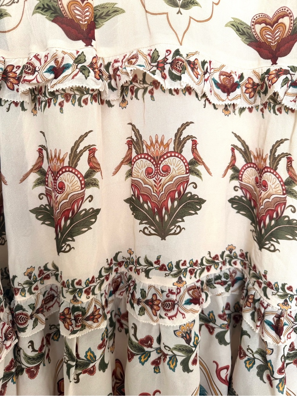 FARM Rio Majestic Hearts Maxi Dress, NWT 🇧🇷 - Picture 11 of 16